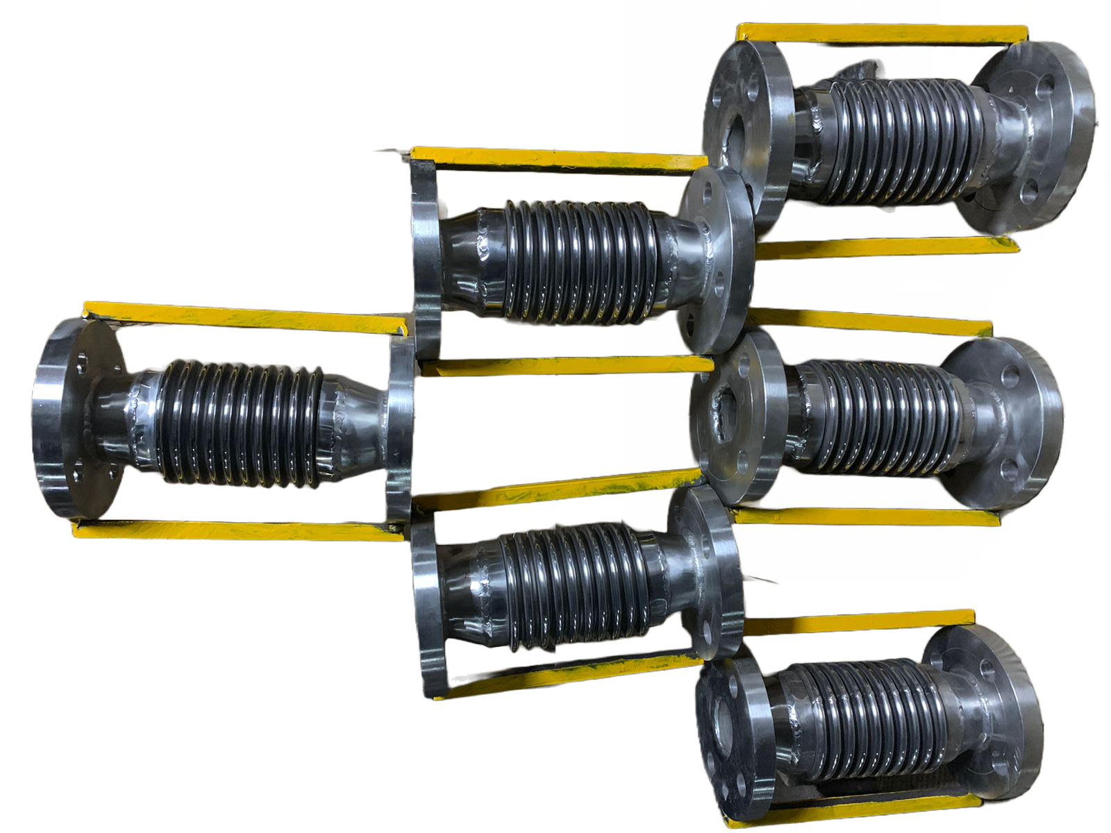 Multi-ply metal bellows elements, set B