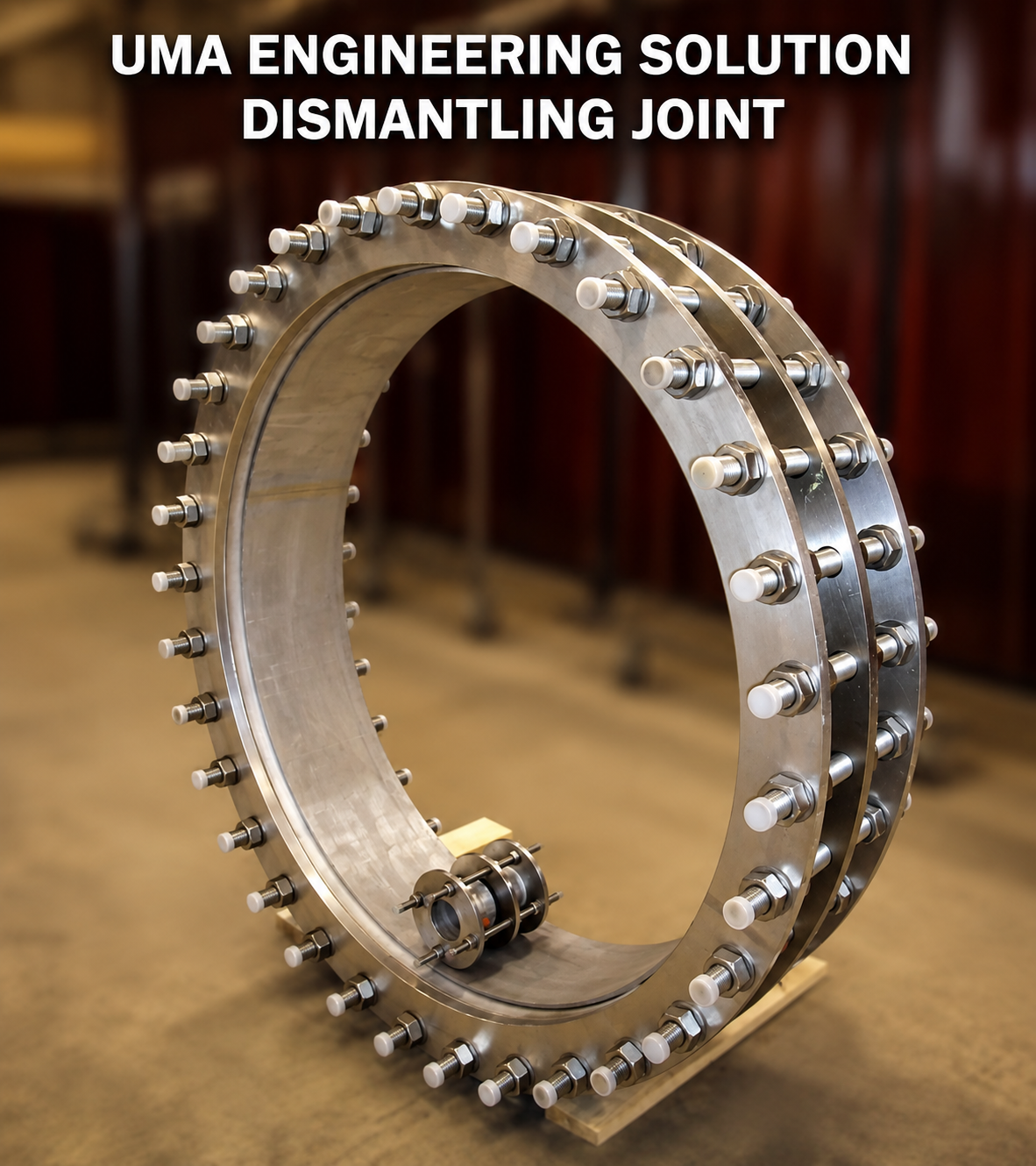 Stainless steel dismantling joint