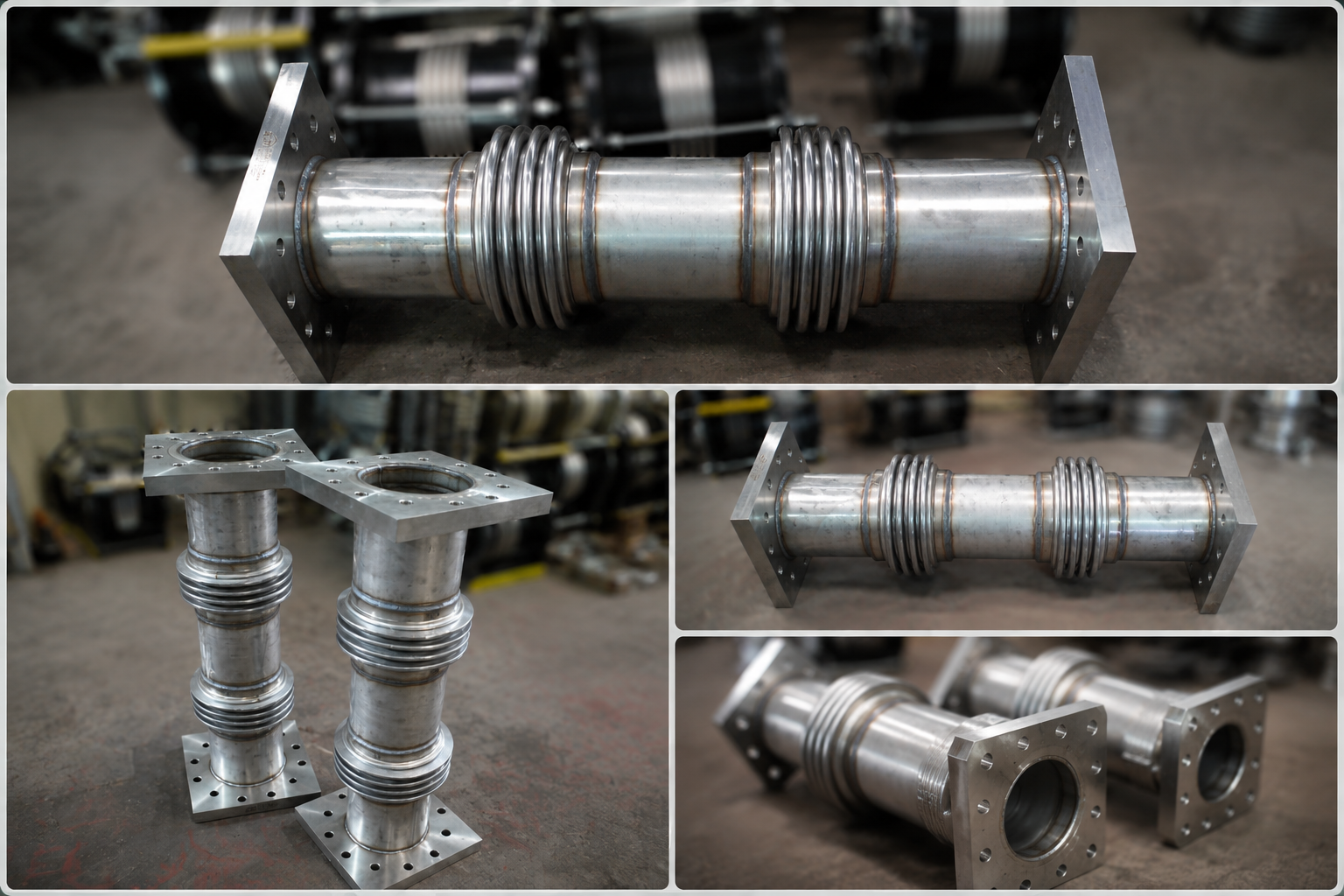 Universal expansion joint, configuration 8